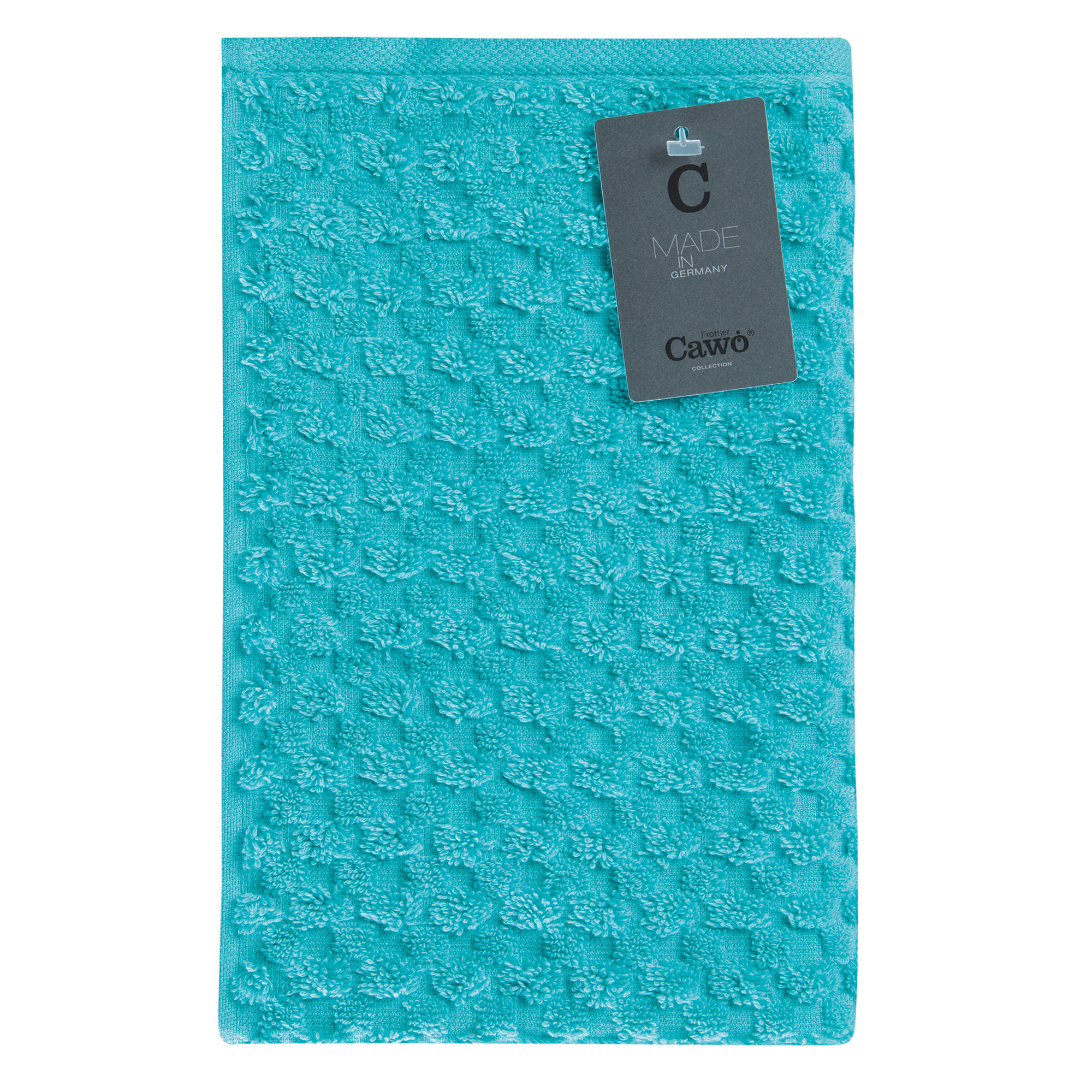 KÜCHENHANDTUCH CUISINE PRO UNI 520 TÜRKIS - 430 - Blau, Textil (50/50cm) - Cawö