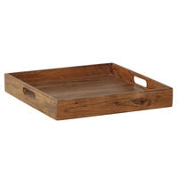 TABLETT CIANO Akazie Natur 40cm - Braun, Holz (40/6/40cm) - riess-ambiente