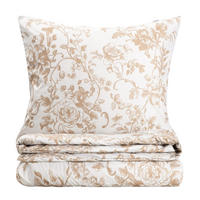 BETTWÄSCHE Elena Mikrofaser 140/200 cm - Beige, Textil (140/200cm) - Homla