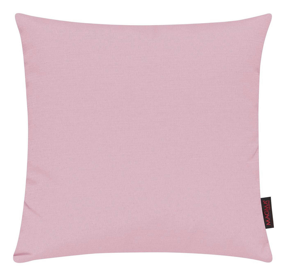 KISSENHÜLLE 2er Set Fino uni 50/50 cm - Altrosa, Textil (50/50cm) - Magma Heimtexx