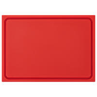 SCHNEIDEBRETT HDPE500 35x25x2 cm - Rot, Kunststoff (25/35cm) - Muvell