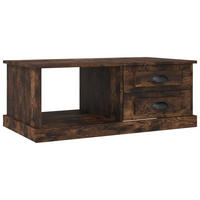 COUCHTISCH Räuchereiche 90x50x35 cm Holzwerkstoff - Braun, Holzwerkstoff (90/50/35cm) - furnicato