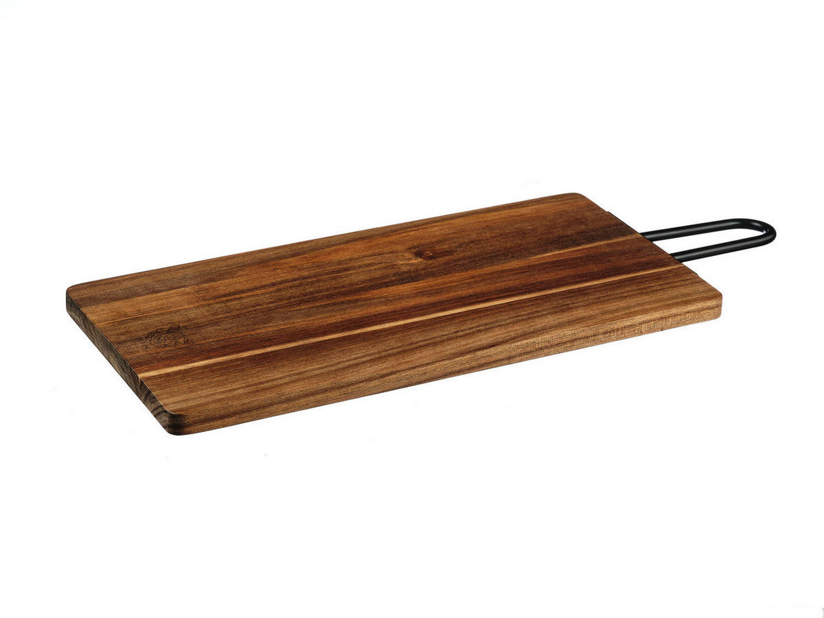 SCHNEIDEBRETT aus Akazienholz Stine - 39 x 19cm - Braun, Holz (19/49cm) - Björn