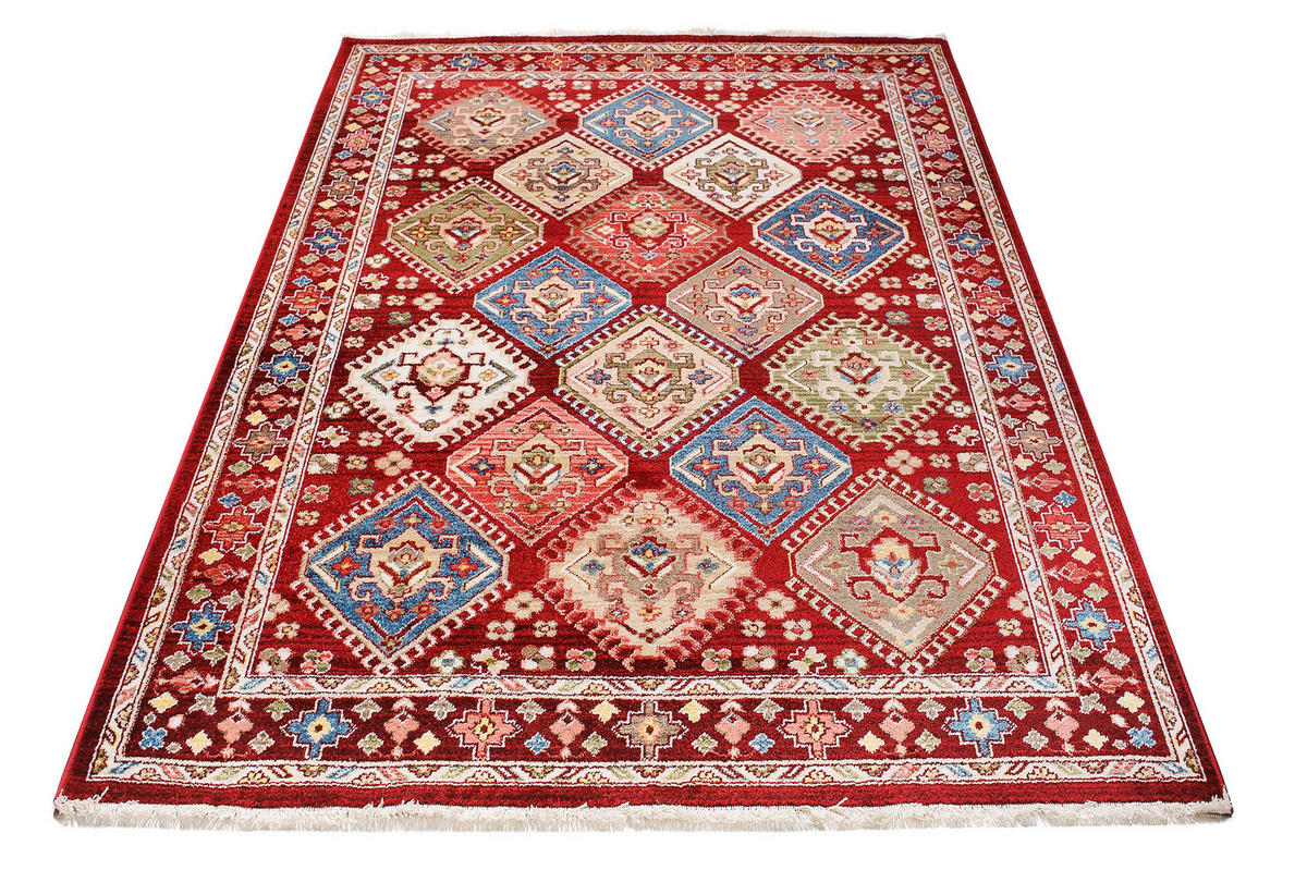 TEPPICH RIVIOLI Rot 80/150 cm - Rot, Textil (80/150cm) - Tapiso