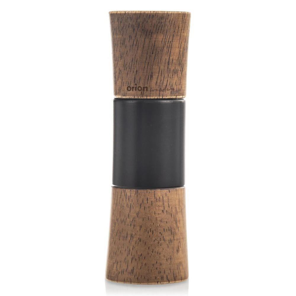 GEWÜRZMÜHLE Schwarz - Schwarz, Holz (5/15.5/5cm) - Orion 