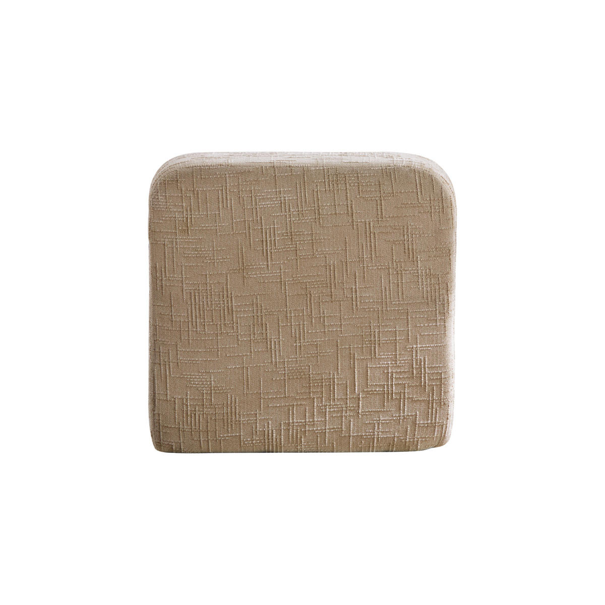 SESSEL DE-35117 mit Ottoman Hellkhaki - Sandfarben, Textil (182.5/73/76.5cm) - ComfortXL