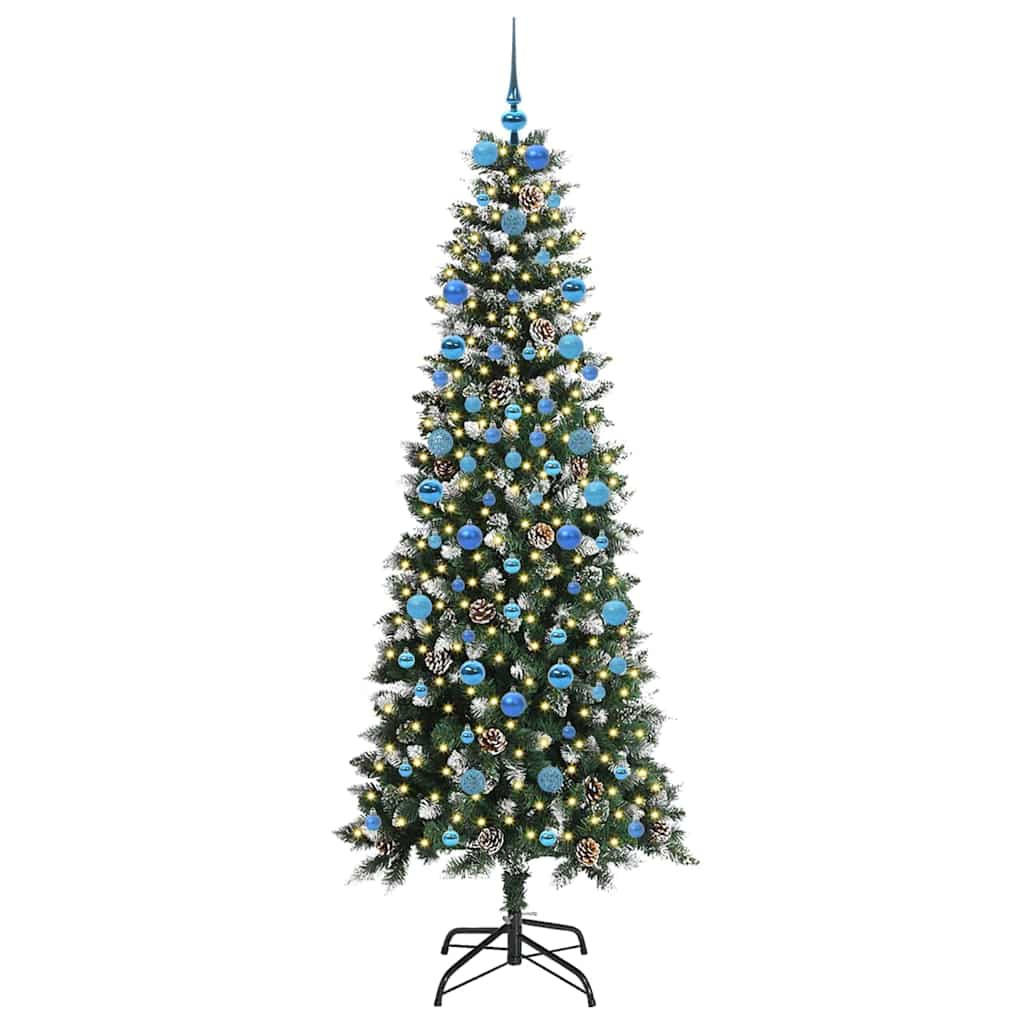 vidaXL Weihnachtsbaum Grün 210 cm