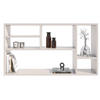 WANDREGAL MILANO Weiß 109,2/18/60 cm - Weiß, Holzwerkstoff (109.2/60/18cm) - Matkam Möbel