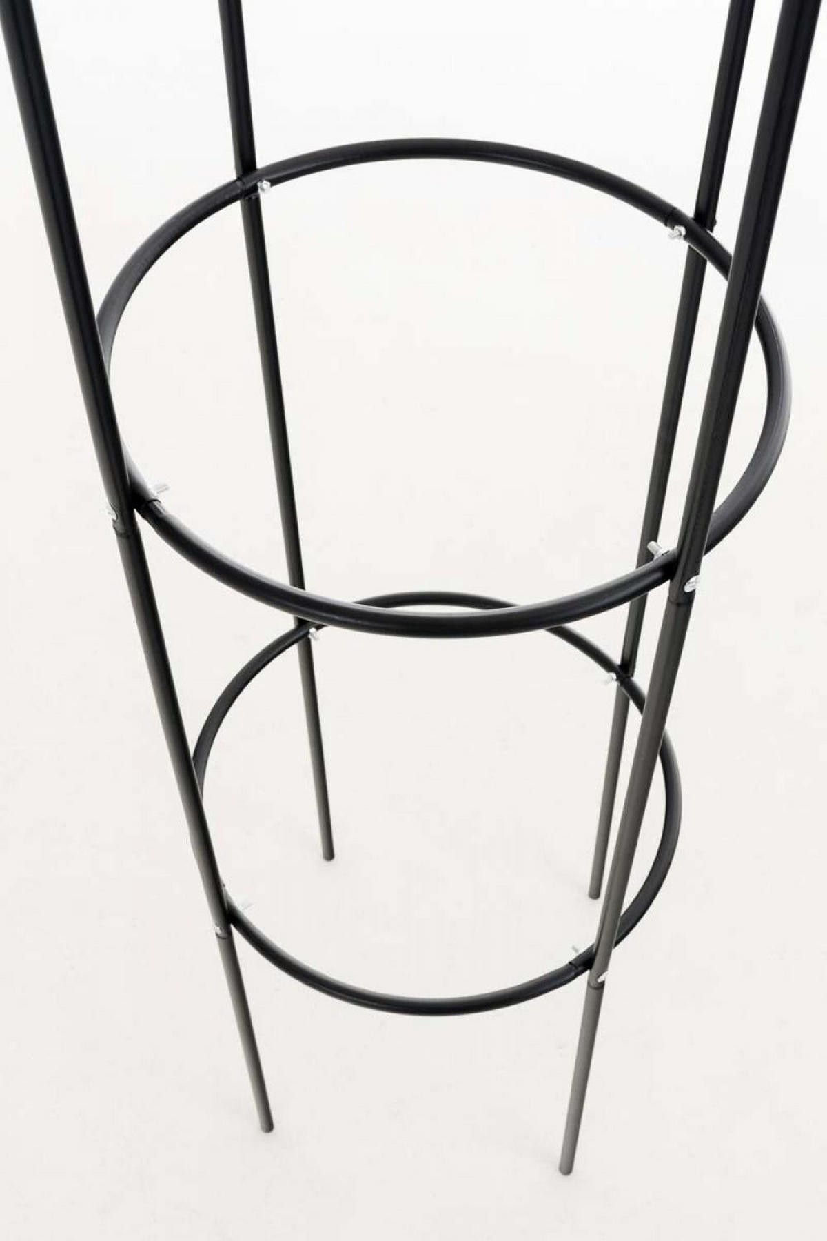 RANKGITTER Metall Schwarz - Schwarz, Metall (38/190/38cm) - CLP