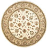 HANDTUFTTEPPICH Royal Ziegler 190x190 cm - Creme, Textil (190/190cm) - THEKO