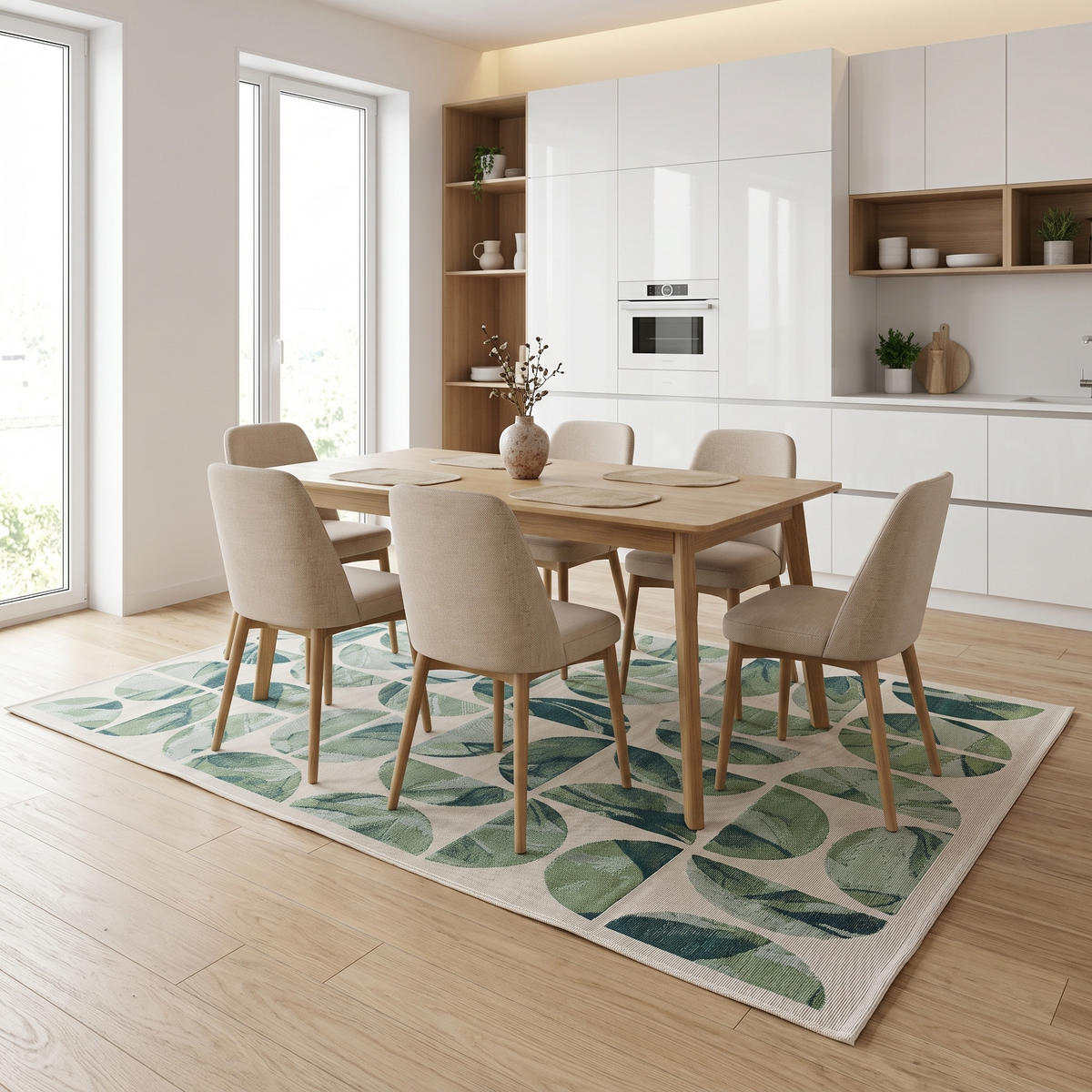 IN- & OUTDOOR TEPPICH MALIBU - Creme, Textil (200/285cm) - Pergamon