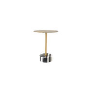 BEISTELLTISCH MODIG Gold 35x35x53 cm - Goldfarben, Metall (35/35/53cm) - FURNLUX