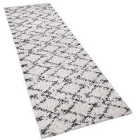 HOCHFLORTEPPICH 60/100 cm Kalmar 451 - Anthrazit, Textil (60/100cm) - Paco Home