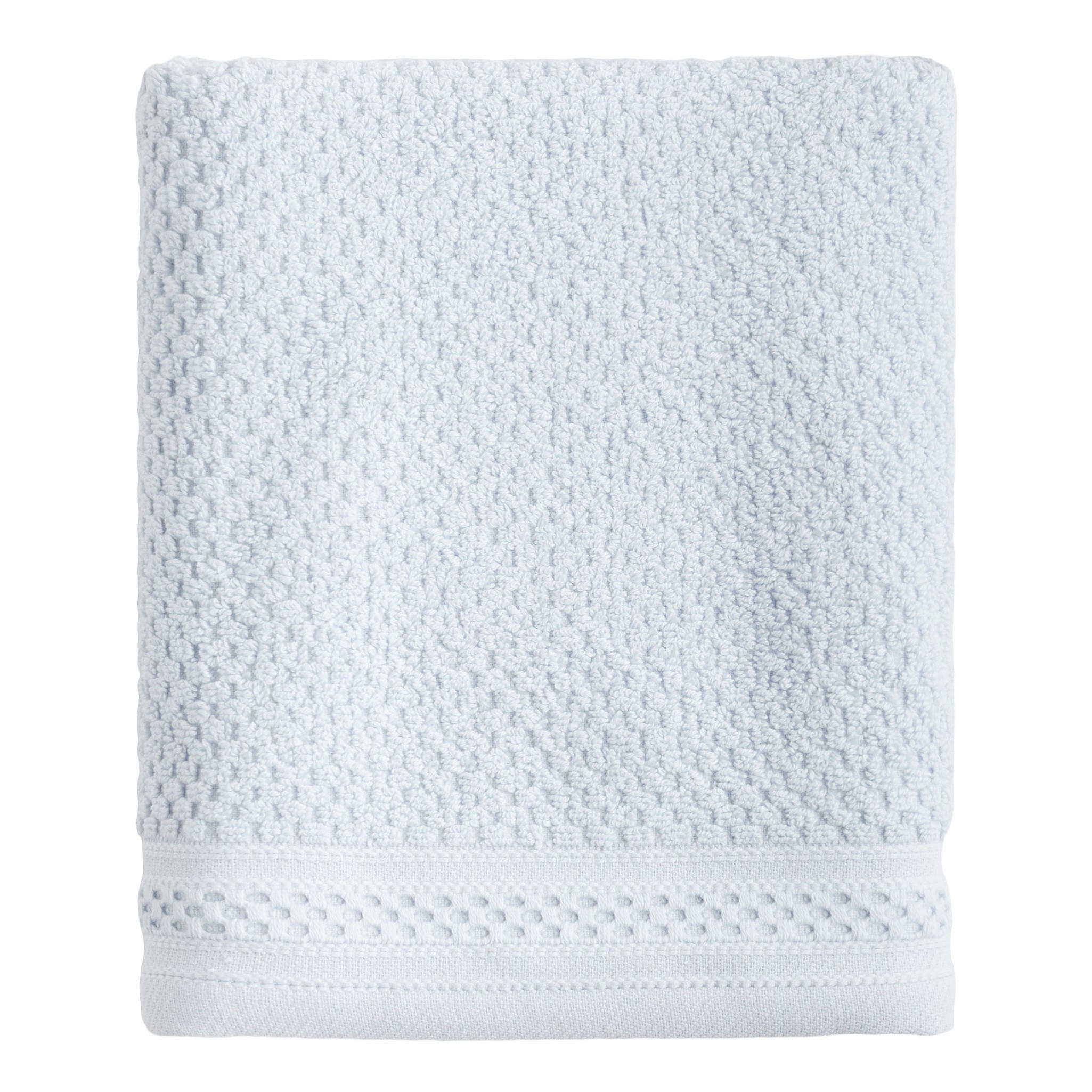 BADETUCH Risso - Blau, Textil (50/90cm) - home&you