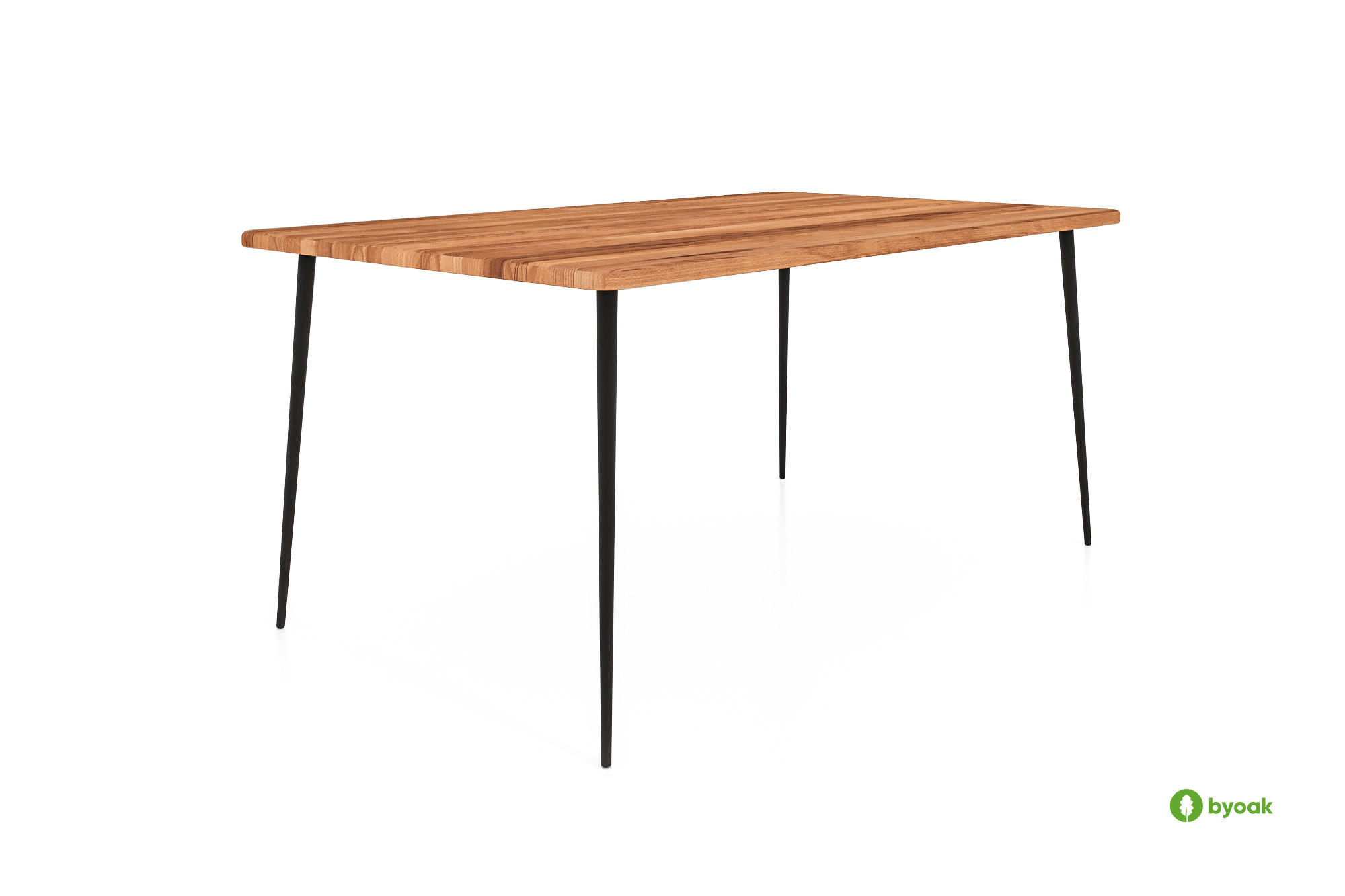 ESSTISCH LINA - Kernbuche, Holz (130/80/78cm) - byoak