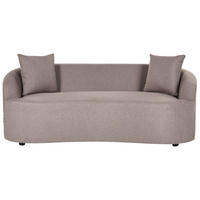 SOFA Stoff Taupe Amal - Taupe, Textil (175/68/80cm) - Beliani
