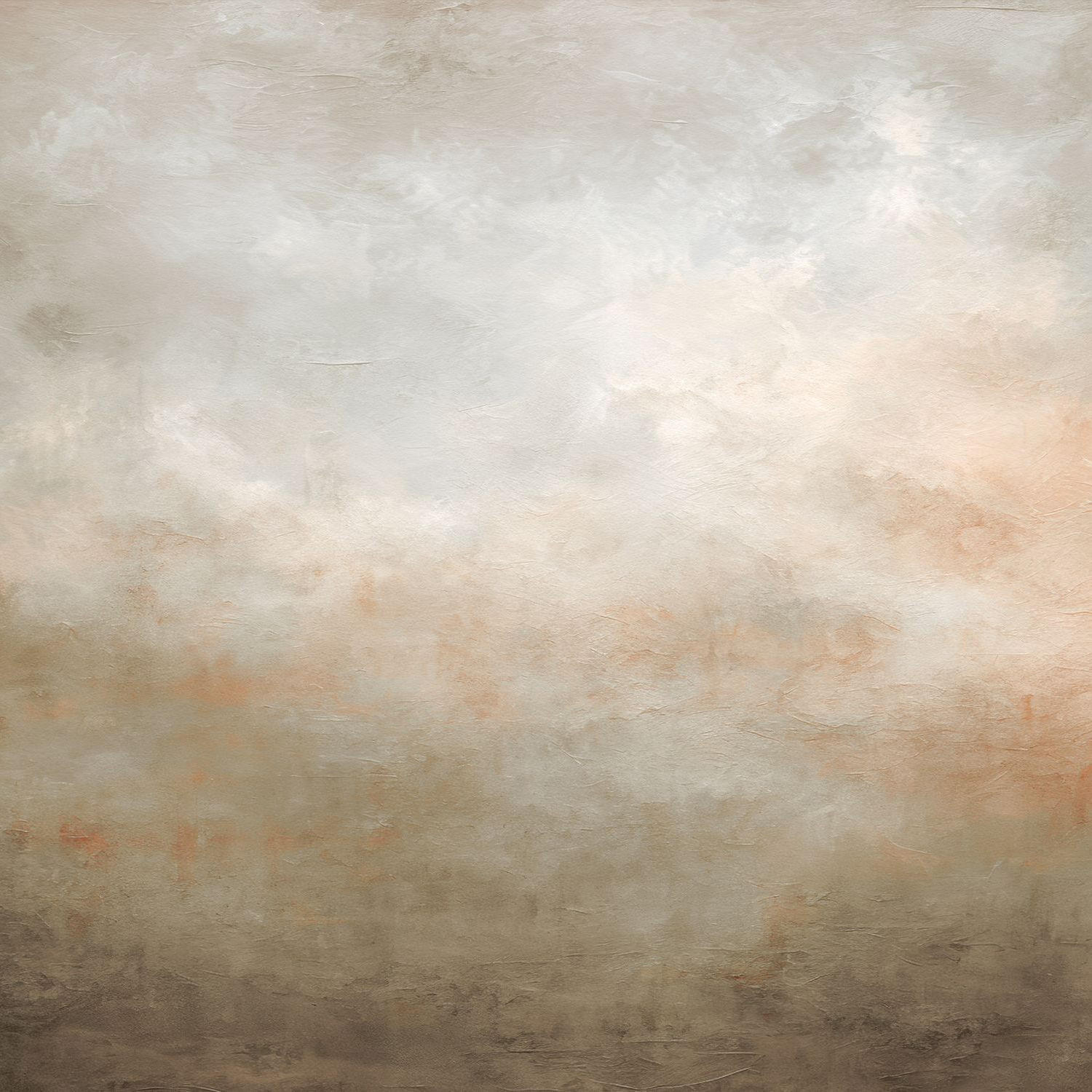 FOTOTAPETE Wolken 424 x 280 cm - Braun, Papier (424/280cm) - Sanders & Sanders