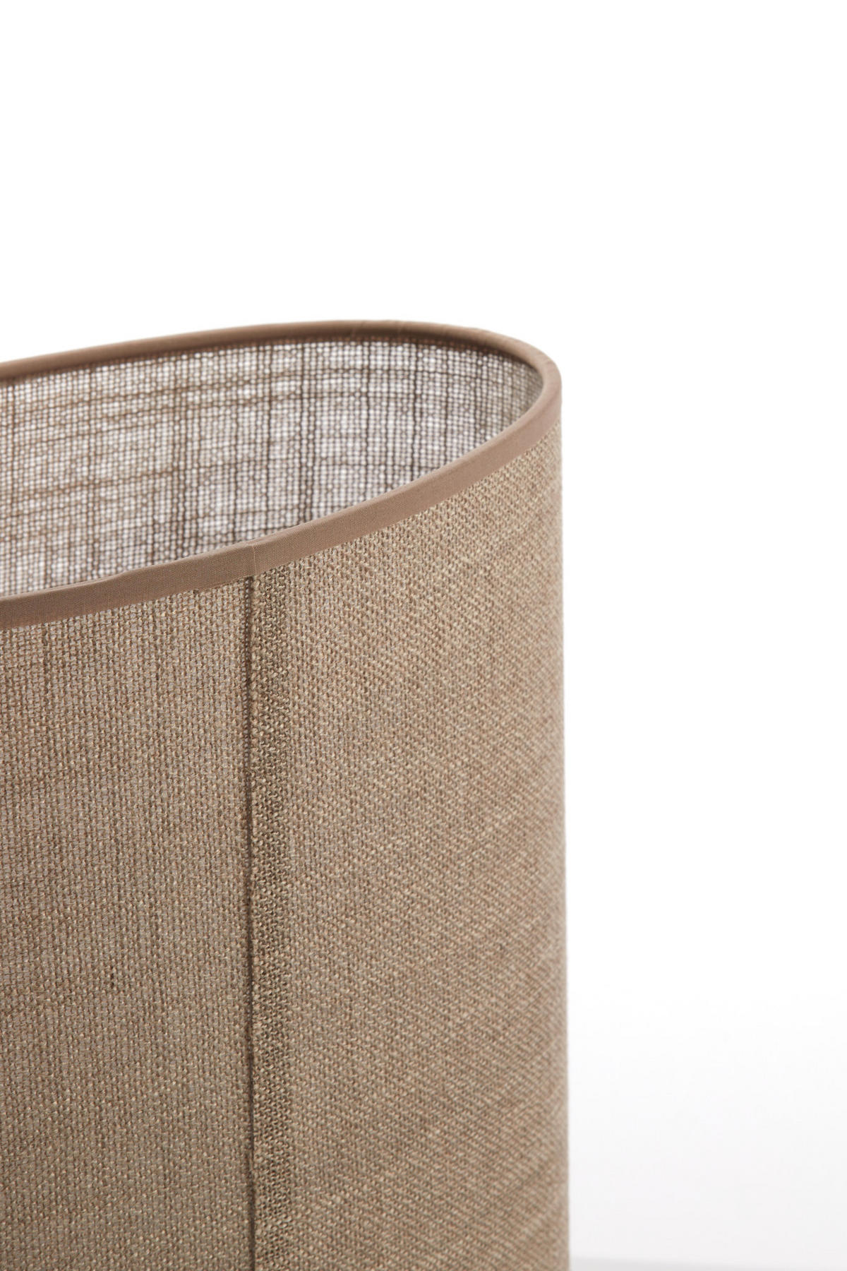 LAMPENSCHIRM Caden Braun 30/15/25 cm - Braun, Textil (30/15/25cm) - Light & Living
