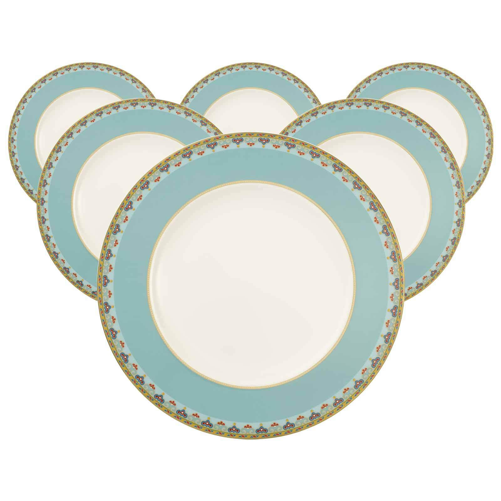 SPEISETELLER Samarkand Aquamarin bunt ø 27,7 cm 6er Set - Multicolor, Keramik (27.7cm) - Villeroy & Boch