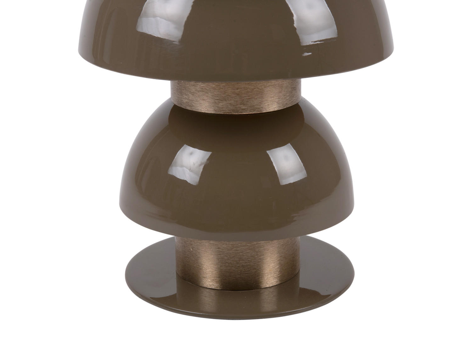 BEISTELLTISCH Tess 46/46/55 cm - Grün, Metall (46/46/55cm) - Leitmotiv