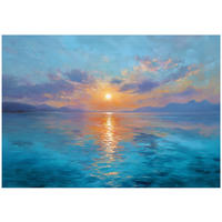 FOTOTAPETE Meer Sonne Blau 150x105 cm - Multicolor, Papier (150/105cm) - Wallarena