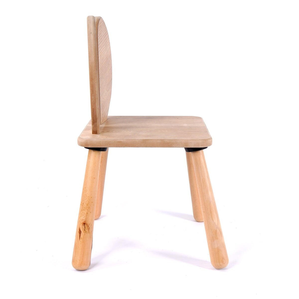 KINDERSTUHL mit massivholzbeinen 30/30/57 cm - Eichefarben, Holzwerkstoff (30/57/31cm) - Calicosy