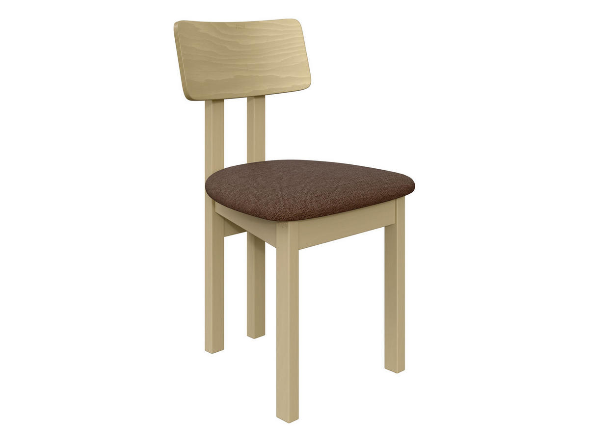 ESSZIMMERSTUHL Divo II - Braun/Sonoma Eiche, Holz/Textil (47/85/48cm) - MIRJAN24