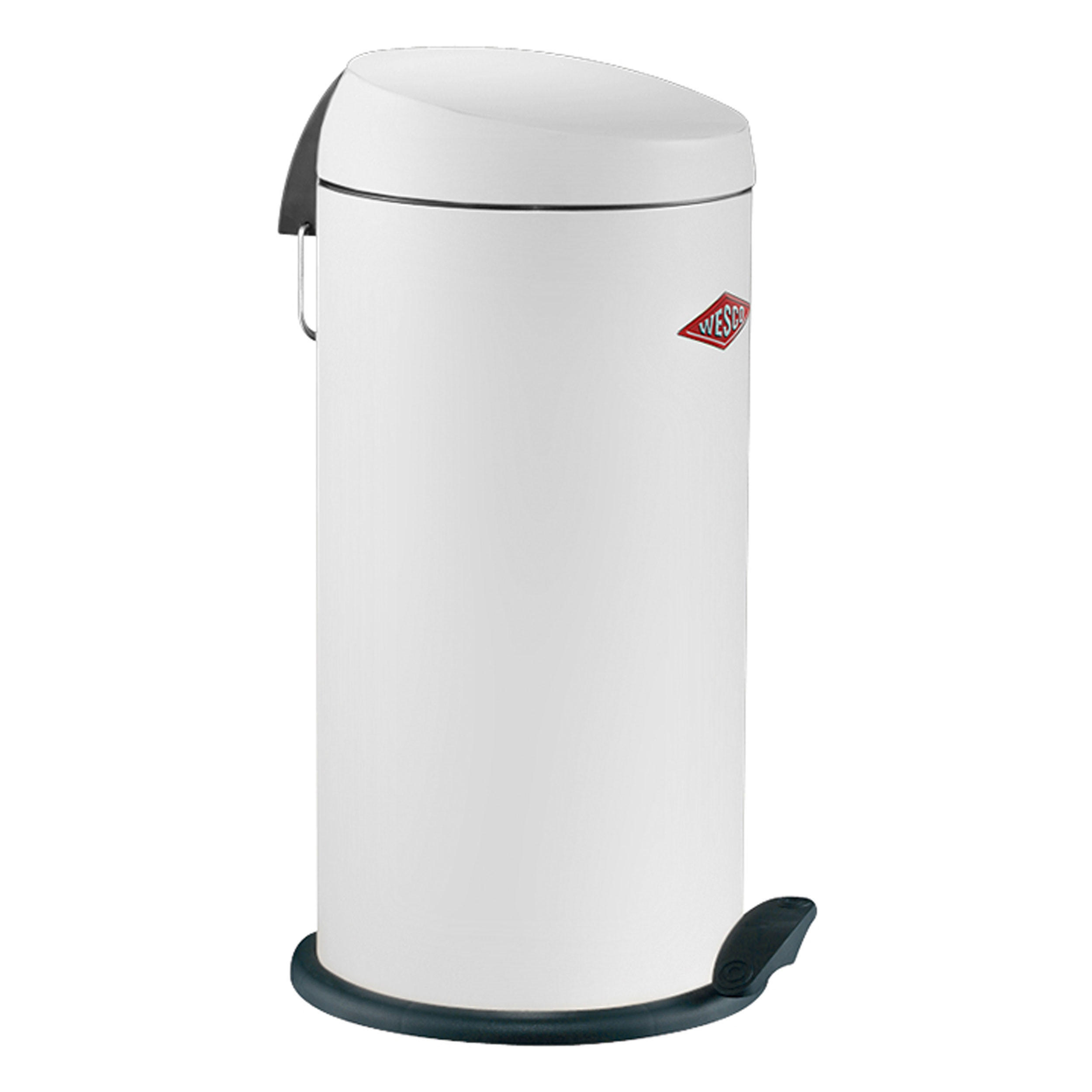 ABFALLSAMMLER Capboy Maxi Base Weiß - Weiß, Metall (30/60/30cm) - Wesco