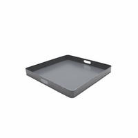 TABLETT Grau 60/60/6 cm - Grau, Metall (60/6/60cm) - LABEL51
