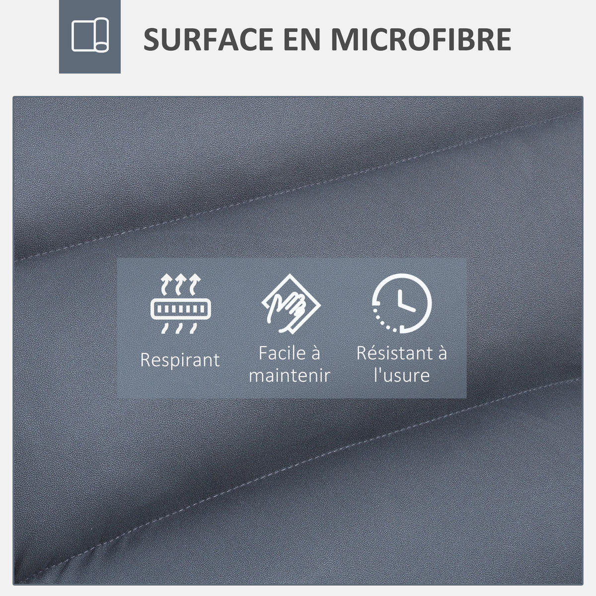 SCHLAFSESSEL DE-13452 Dunkelgrau - Dunkelgrau, Textil (70/95/62cm) - ComfortXL