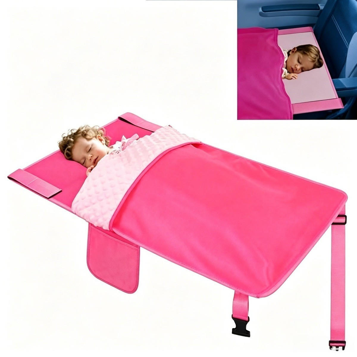 REISEBETT 80/45 cm Pink - Pink, Textil