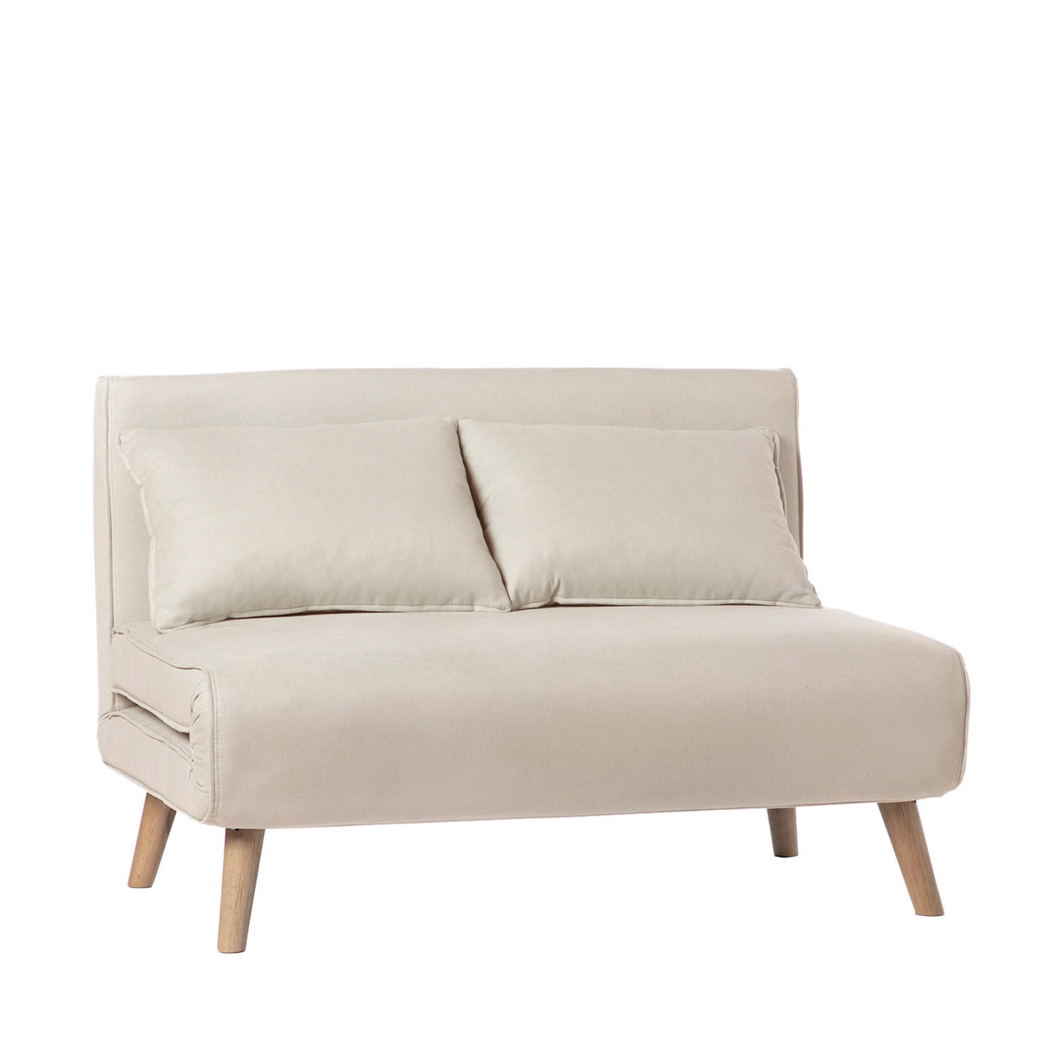 SCHLAFSOFA Noa Beige 117 cm x 79 cm - Beige, Textil (117/79/75cm)