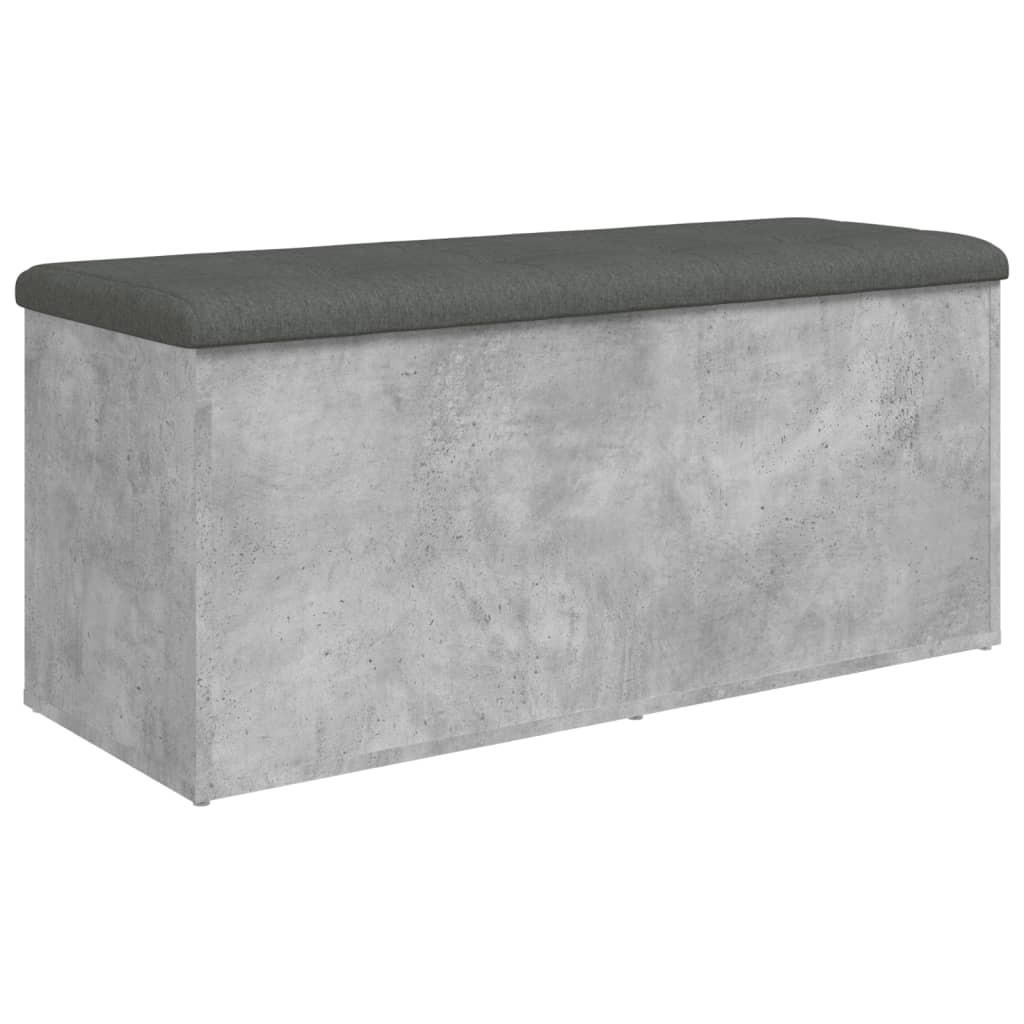 Deluke Sitzbank Hellgrau 102x45x42 cm