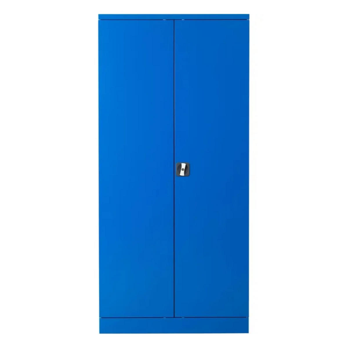 STAHLSCHRANK Bee mit 6 lackierten Fachböden 195x92x42 cm Korpusfarbe Enzianblau Frontfarbe Enzianblau - Blau, Metall (92/195/42cm)
