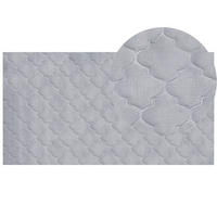 SHAGGY-KUNSTFELLTEPPICH Gharo 150/80 cm - Grau, Kunststoff (80/150cm) - Beliani