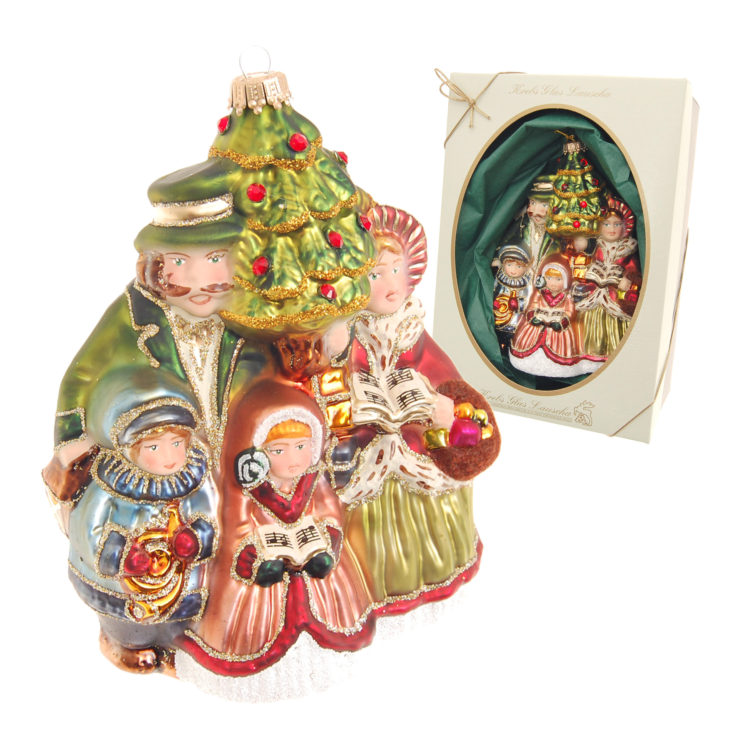 XXXLutz Christbaumschmuck Mehrfarbig 12x16x12 cm