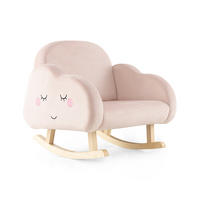 KINDERSOFA 51cm Pink - Pink, Textil (50/51/51cm) - COSTWAY