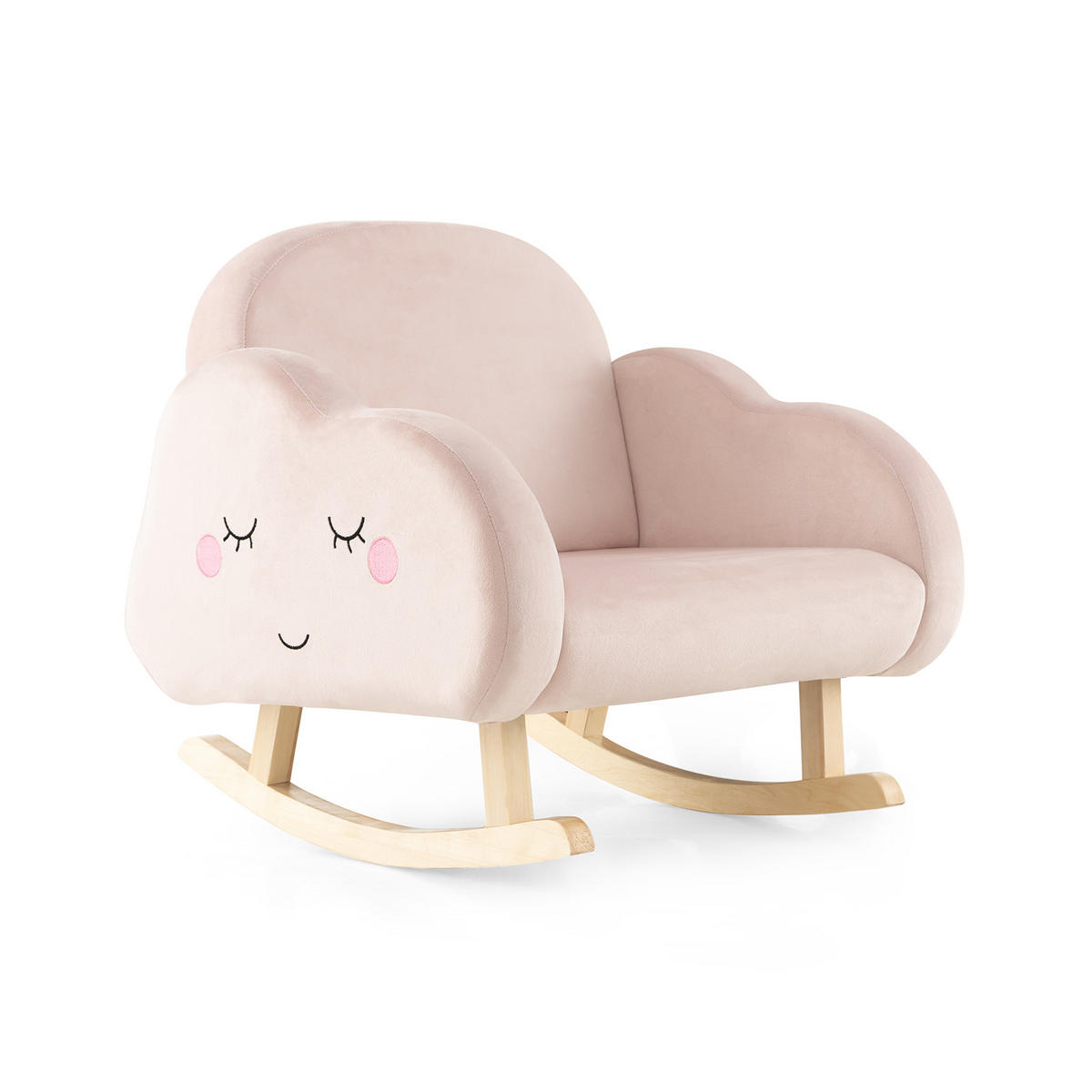 KINDERSOFA 51cm Pink - Pink, Textil (50/51/51cm) - COSTWAY