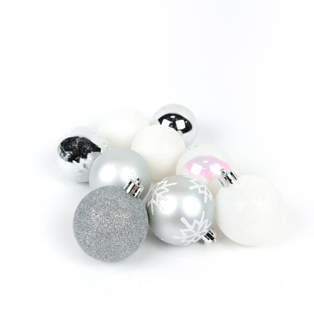 Atmosphera Createur d´interieur Weihnachtsschmuck Weiß 2.5x21x20 cm
