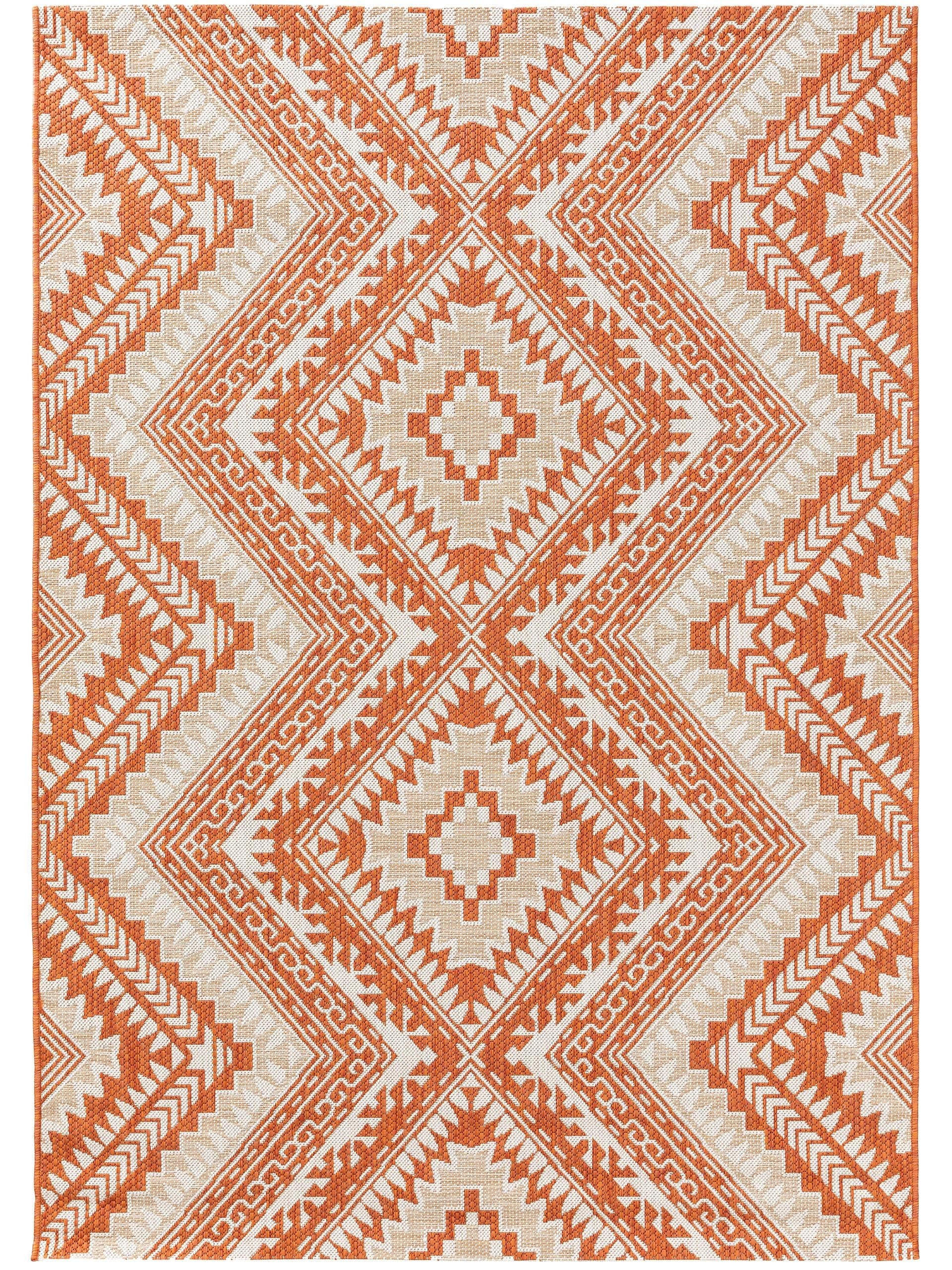 OUTDOORTEPPICH Cleo Orange 200x300 cm - Orange, Textil (200/300cm) - benuta Nest