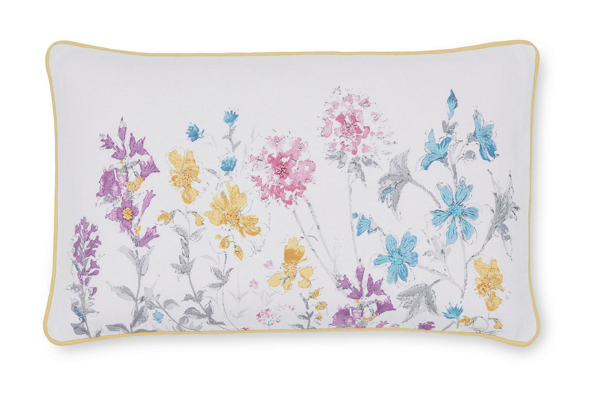 ZIERKISSEN Wild Meadow - Multicolor, Textil (50/30cm) - LAURA ASHLEY