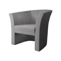 SESSEL Niko - Schwarz/Grau, Holzwerkstoff/Kunststoff (71/76/65cm) - MIRJAN24