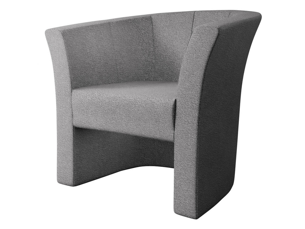 SESSEL Niko - Schwarz/Grau, Holzwerkstoff/Kunststoff (71/76/65cm) - MIRJAN24
