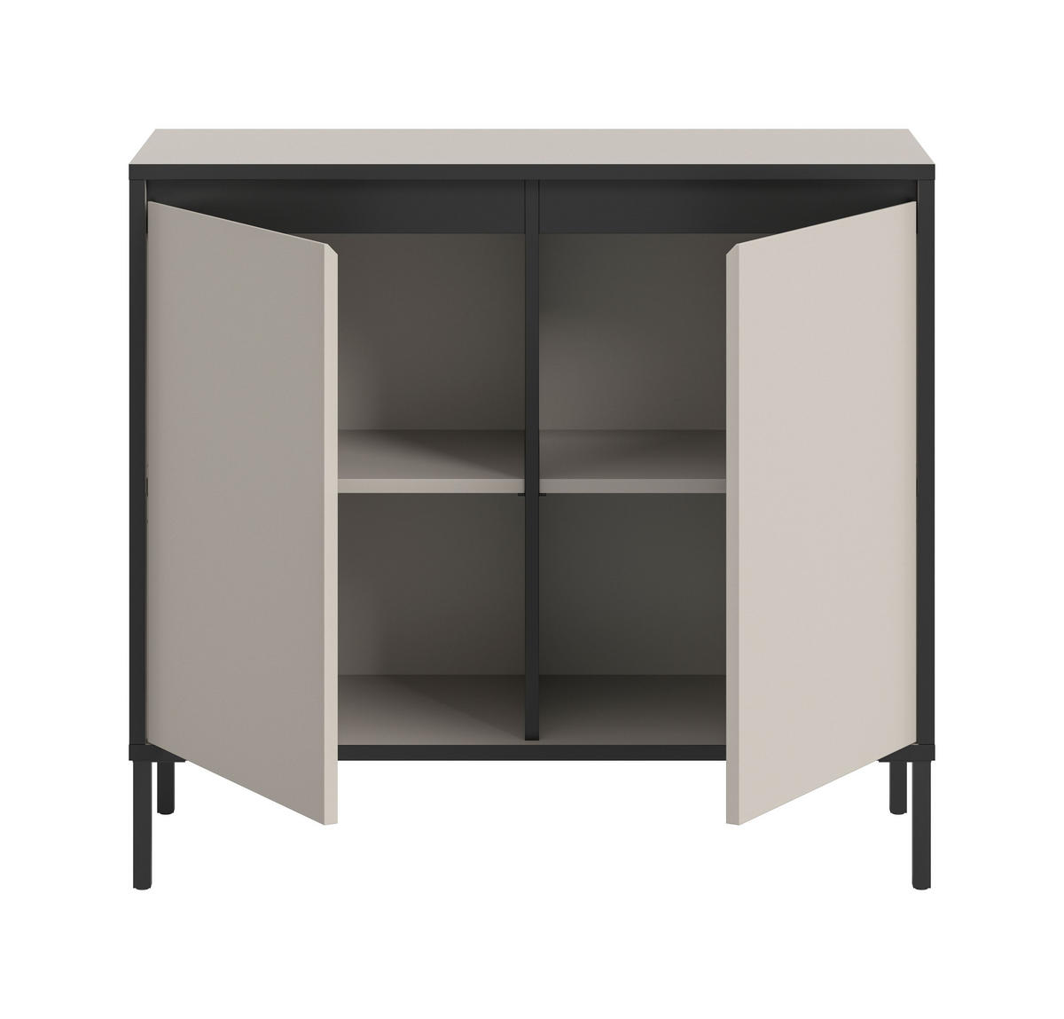 KOMMODE TRON (B/H/T: ca. 92/83/38 cm) in Kaschmir/Kaschmir - Kaschmir, Holzwerkstoff (92/83/38cm)