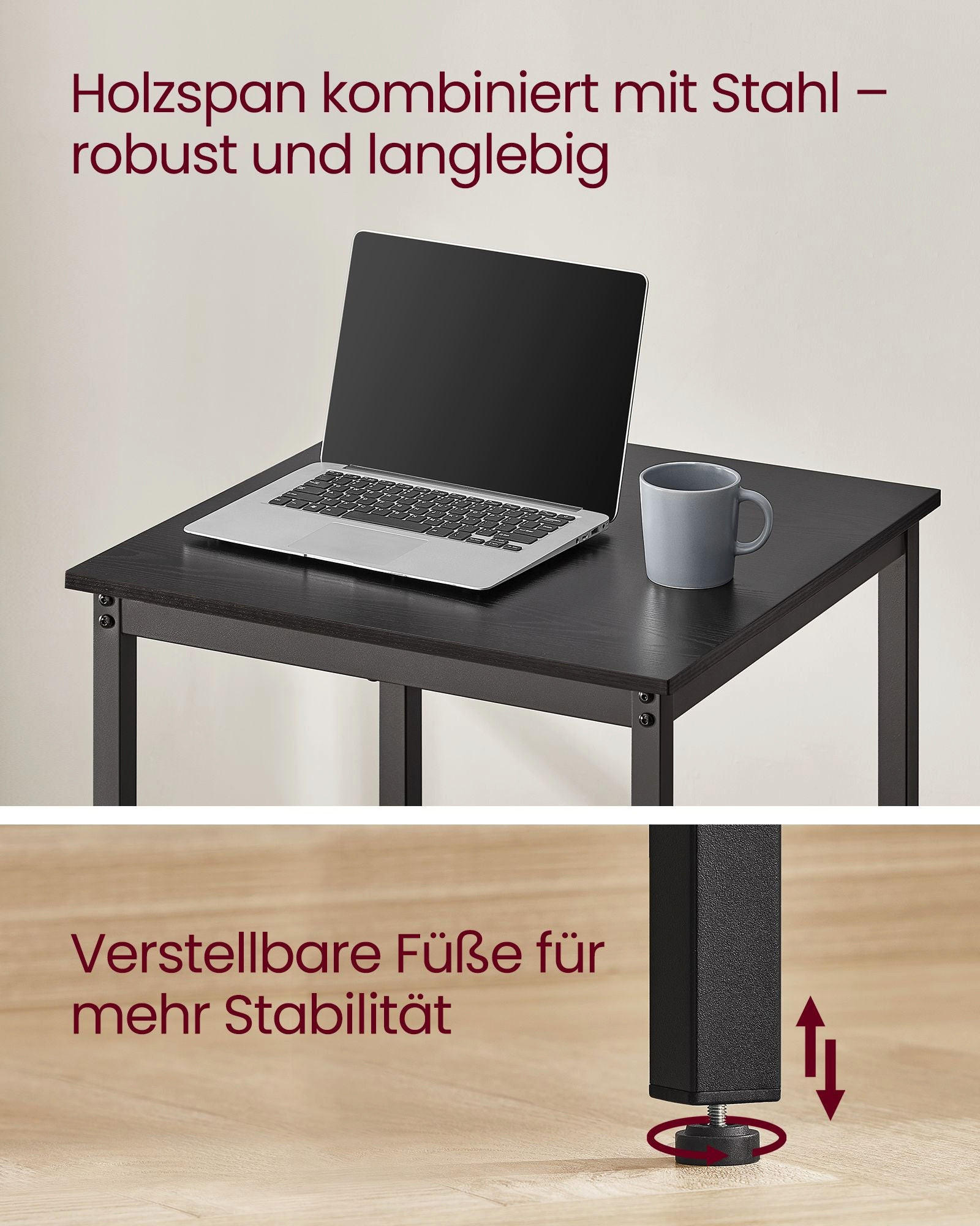 BARTISCH ACCRA - Eukalyptusholzfarben, Holzwerkstoff (60/60/92cm) - Hansiro