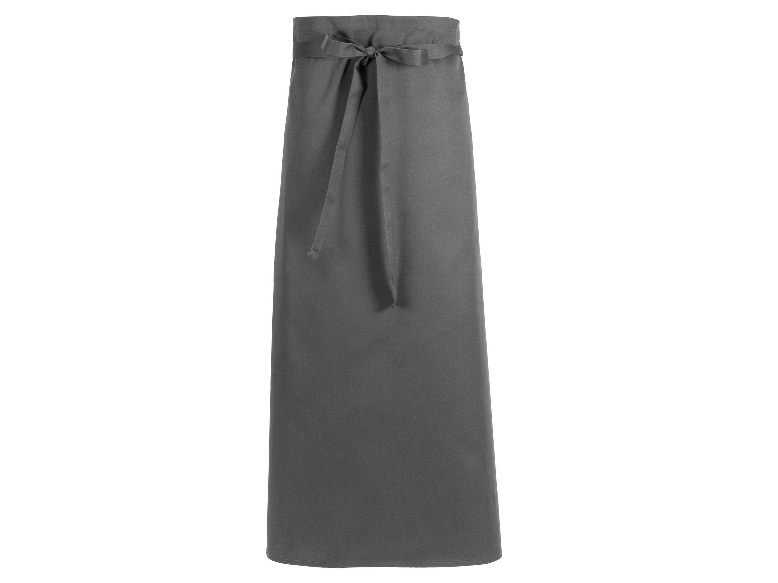 SCHÜRZE , Einheitsgröße, 100% Baumwolle, Grau - Grau, Textil (100/95cm) - Zollner
