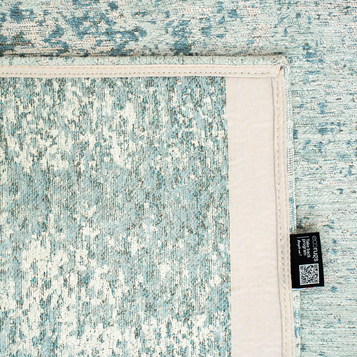 TEPPICH Neptune Virgin Land 170/240 cm - Blau, Textil (170/240cm) - Louis De Poortere