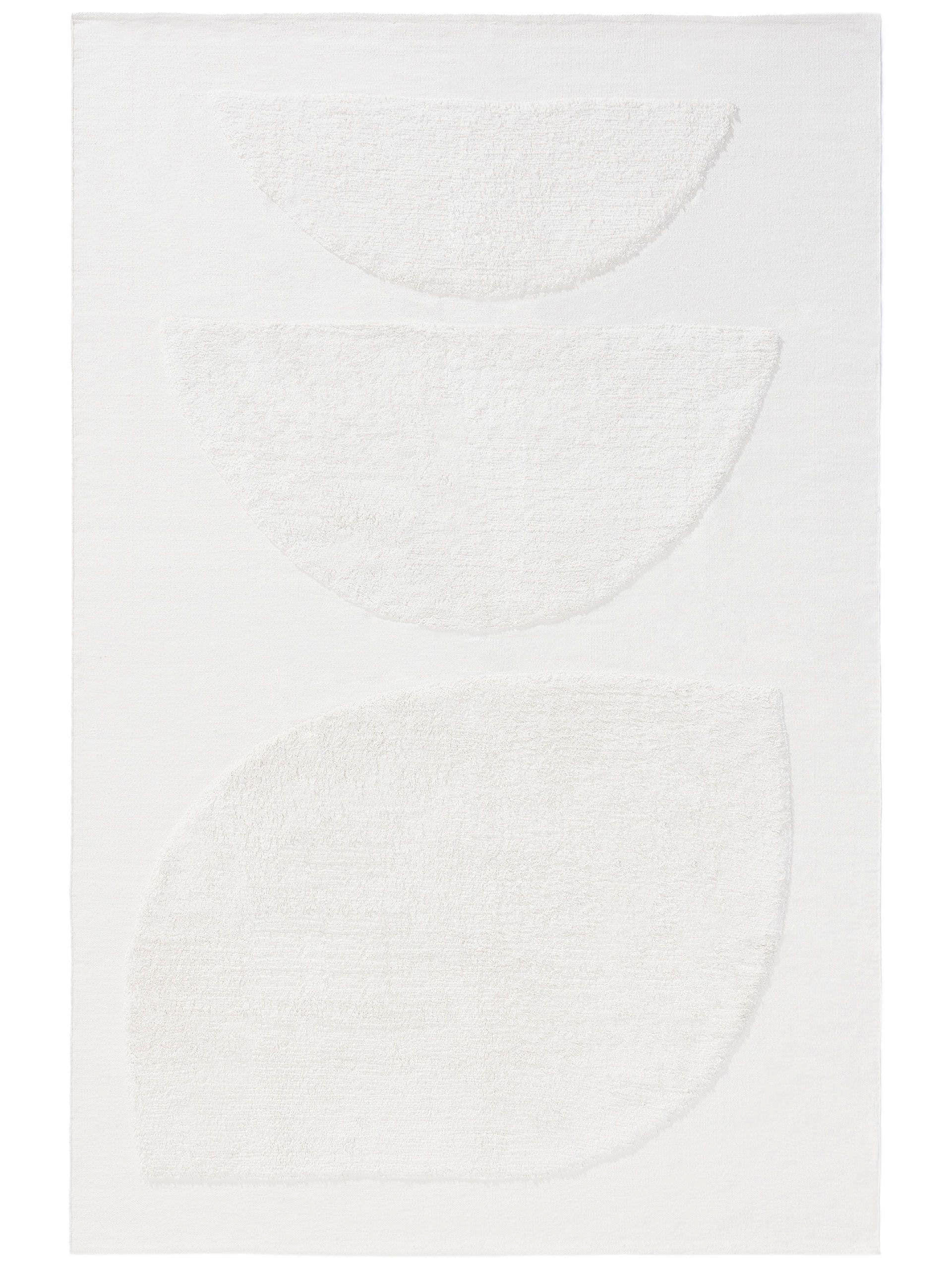 BAUMWOLLTEPPICH Isla Cream 160x230 cm - Creme, Textil (160/230cm) - benuta Pop