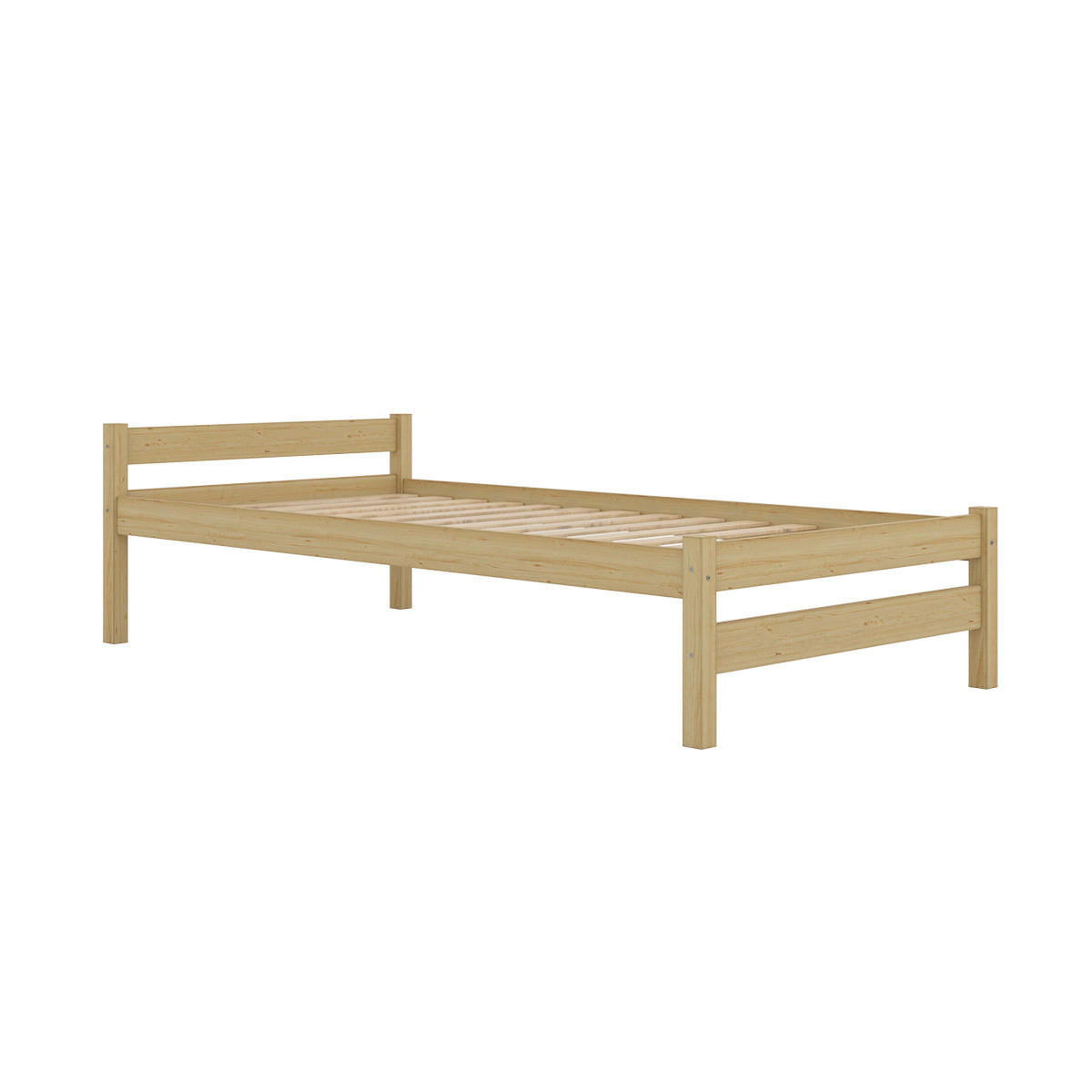 POSTEĽ 90/200 Axel Drevo - hnedá, drevo (90/200cm) - Petits-meubles