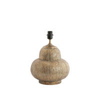 LAMPENSOCKEL Ryota Braun 31/31/41 cm - Braun, Metall (31/31/41cm) - Light & Living